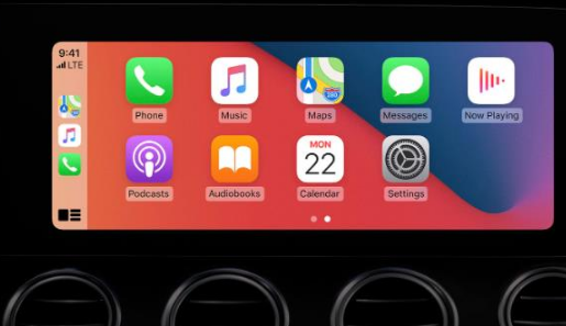 下城apple维修网点分享如何将iPhone连接到CarPlay 